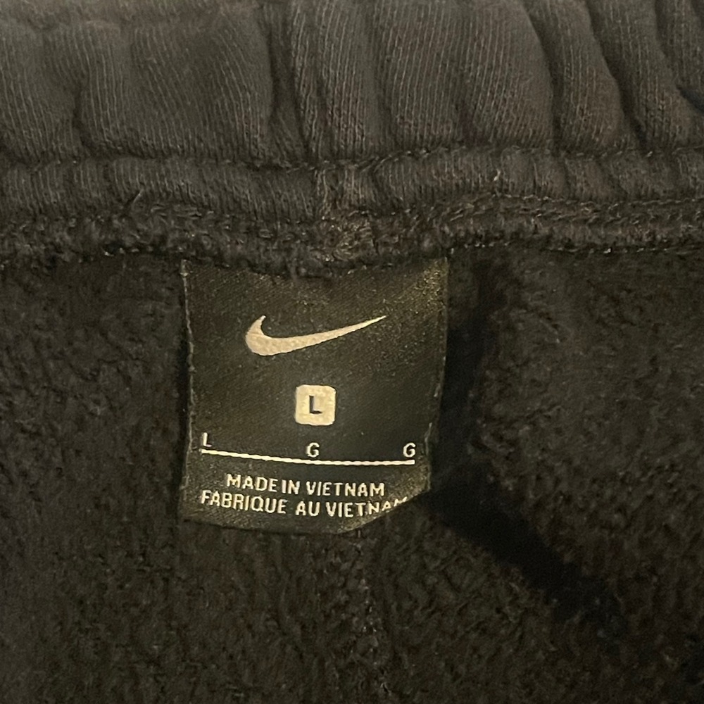 Nike Mens Central Graphic Fleece Sweatpants Black Large Joggers Workout Casual - Picture 5 of 15
